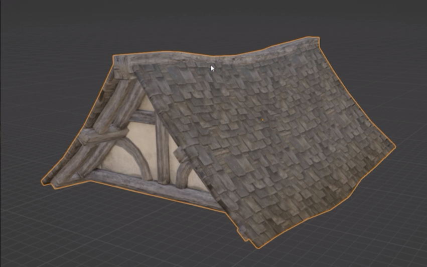 Modelling a roof