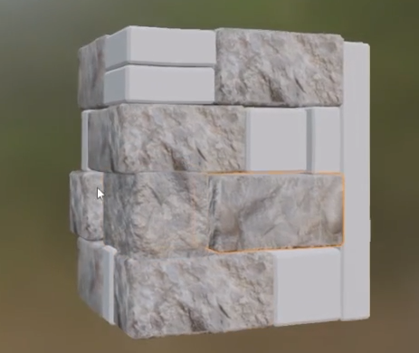 Stone Texturing With Box Projection